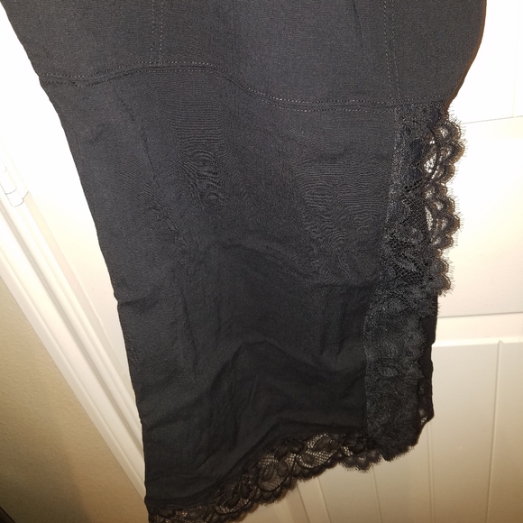 🆕FREE PEOPLE premonitions lace black dress size small - Picture 6 of 11